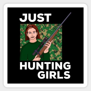 Just Hunting Girls Sticker